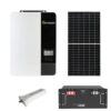 Kit Sistem Fotovoltaic Off Grid Kw Cu Panouri Monocristaline W