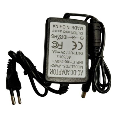 Alimentator 12V 2A cu fir, indicator led si filtru protectie [1]