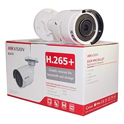 Camera de supraveghere  IP Hikvision  DS-2CD2055FWD-I ,  cu POE 5 MP IR 30 m lentila fixa 2.8mm cu SD card IP67 [1]