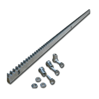 Kituri automatizare porti culisante - Cremaliera metalica zincata 30x12 mm - lungime 1M
