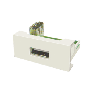 Canal cablu si doze - Panel echipat cu socket USB (1 modul) - DLX