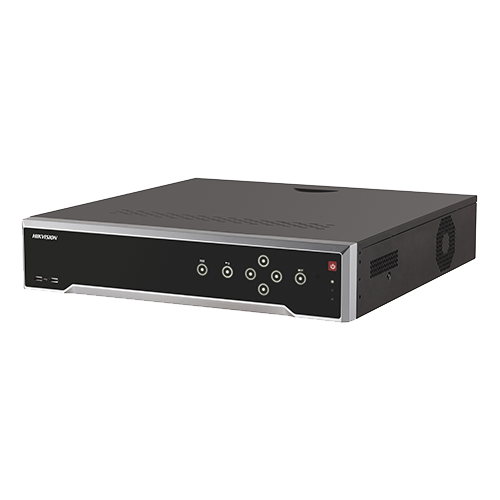 NVR 4K, 32canale 8MP + 16 porturi PoE - HIKVISION