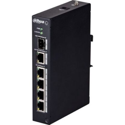 Switch Dahua PFS3106-4T. Ethernet 4 porturi. 1 x Gigabit. 1 x SFP [1]