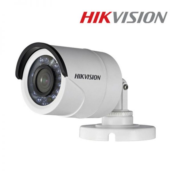 Sistem supraveghere video mixt  Hikvision 2 camere Turbo HD IR 20 M  cu DVR Hikvision 4 canale, full accesorii [1]