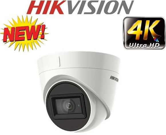 Camera supraveghere Dome Hikvision DS-2CE78U1T-IT3F, 8 MP, IR 60 m, 2.8 mm 4K TurboHD 4.0 UltraHD [1]