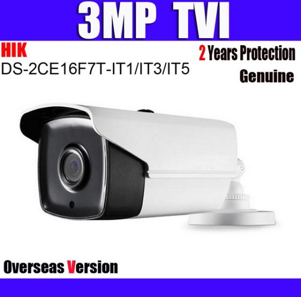 Camera supraveghere exterior 3 MP CMOS  IR 40m Hikvision DS-2CE16F7T-IT3 [1]