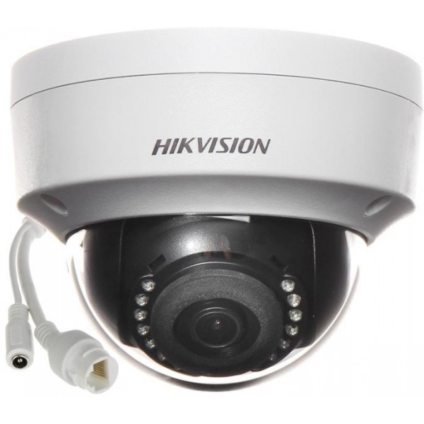 Camera supraveghere video dome IP PoE Hikvision DS-2CD1141-I 4.0 MP, lentila 2.8mm, IR 30m [1]