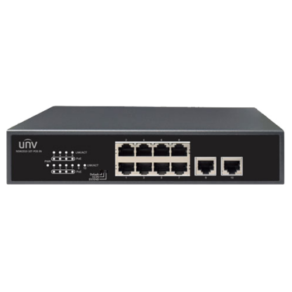 Switch 8 porturi PoE, 2 porturi uplink - UNV [1]