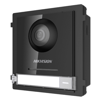 Modul Master pentru Interfonie modulara echipat cu camera video 2MP fisheye si un buton apel  - HIKVISION