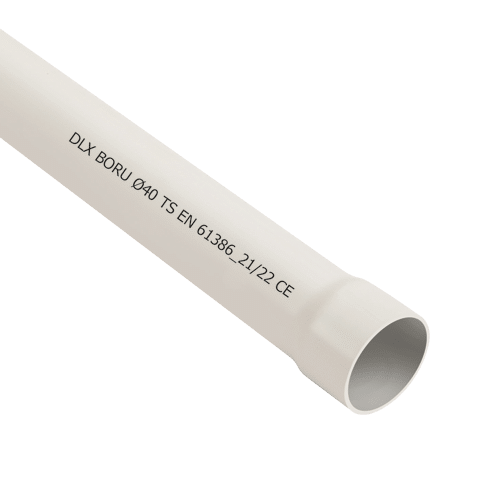 Tub PVC MUFAT D25, 750N, Halogen free, 3m - DLX [1]