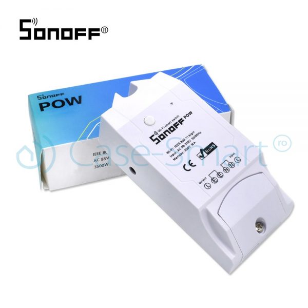Releu Wi-Fi monitorizare consum electric Sonoff POW [1]