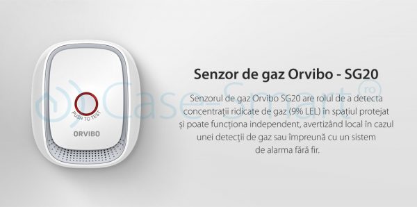 Senzor si detector de gaz Orvibo, protocol ZigBee [1]