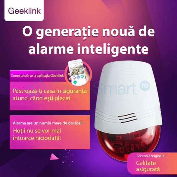 Sirena inteligenta wireless Geeklink [1]