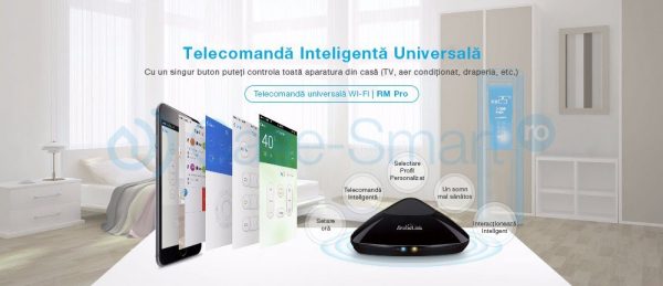 Hub inteligent cu functie de Telecomanda universala, Hub BroadLink RM PRO Plus [1]