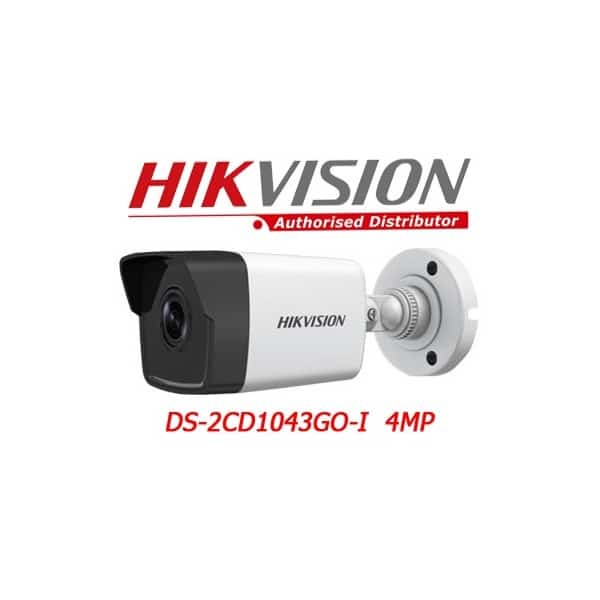 Camera supraveghere  bullet IP Hikvision DS-2CD1043G0E-I, 4MP, lentila 2.8mm, IR 30m, PoE, IP 67 [1]