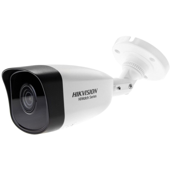 Camera video bullet IP Hikvision HiWatch HWI-B120H-M, 2MP, lentila 2.8mm, H.265+, PoE, IR 30 m, IP67 [1]