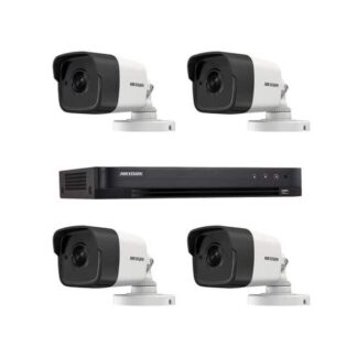 Surse alimentare - Sistem supraveghere video Hikvision full HD 4 camere, Ir 40m