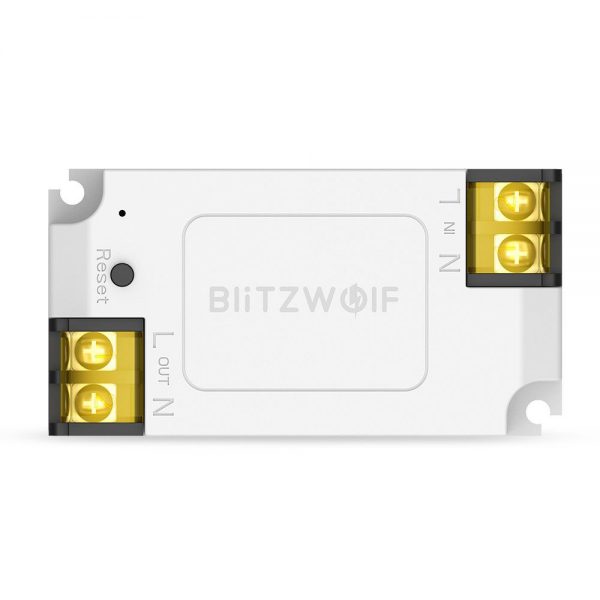 BlitzWolf BW-SS1, Controller inteligent, WiFi, 15A, 3300W, Compatibil cu Amazon Alexa, Google Home & IFTTT [1]