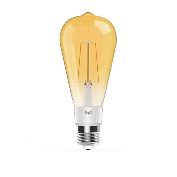 Bec Smart LED Yeelight ST64, Filament, 500 Lumeni, Wireless, E27, Control aplicatie [1]