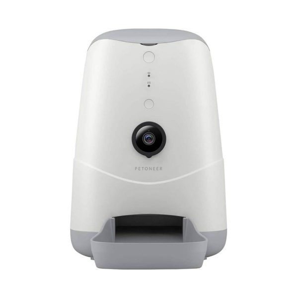Dispenser smart pentru hrana animalelor de companie Petoneer Nutri Vision, 3.7 L, Camera, Control Vocal [1]