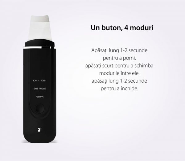 Instrument de curatare a pielii cu ultrasunete Xiaomi inFace MS7100, 4 Moduri, 1.5W, Baterie 500 mAh [1]