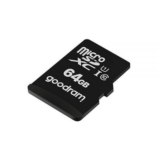 Card de memorie MicroSDXC + Adaptor SD, GOODRAM M1AA-0640R12, 64 GB, Memorie interna USH-I [1]