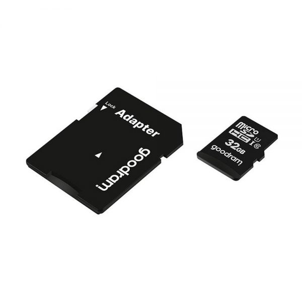Card de memorie MicroSDXC + Adaptor SD, GOODRAM M1AA-0320R12, 32 GB, Memorie interna USH-I [1]