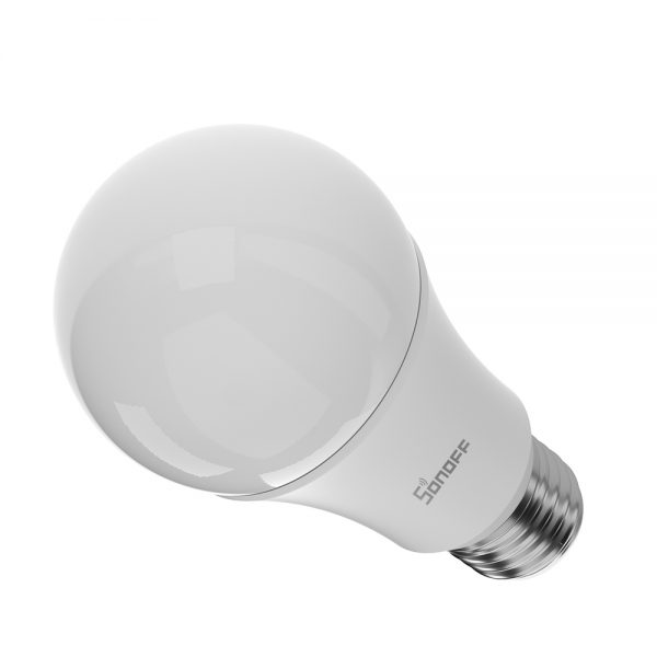 Bec inteligent cu LED Sonoff B02-B-A60, Lumina calda / rece, Putere 9W, 806 LM, Control aplicatie [1]