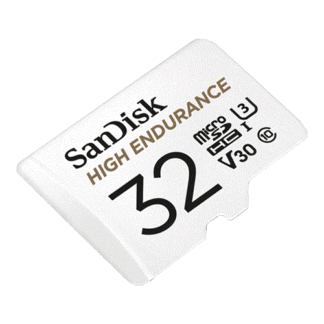 Hard Disk (HDD) - Card MicroSD 32GB'seria HIGH Endurance - SanDisk SDSQQNR-032G-GN6IA