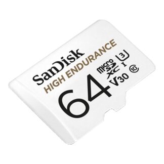 Hard Disk (HDD) - Card MicroSD 64GB'seria HIGH Endurance - SanDisk SDSQQNR-064G-GN6IA