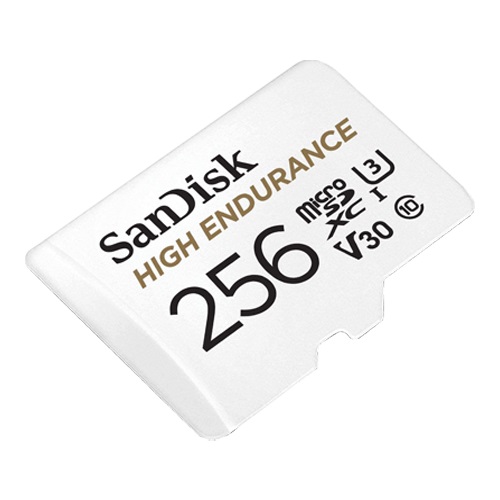 Card MicroSD 256GB'seria HIGH Endurance - SanDisk SDSQQNR-256G-GN6IA [1]