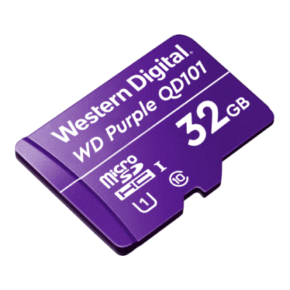 Card MicroSD 32GB'seria Purple Ultra Endurance - Western Digital WDD032G1P0C [1]