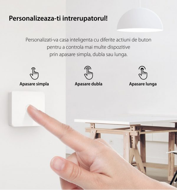 Comutator inteligent wireless Sonoff, Protocol ZigBee, Control aplicatie [1]