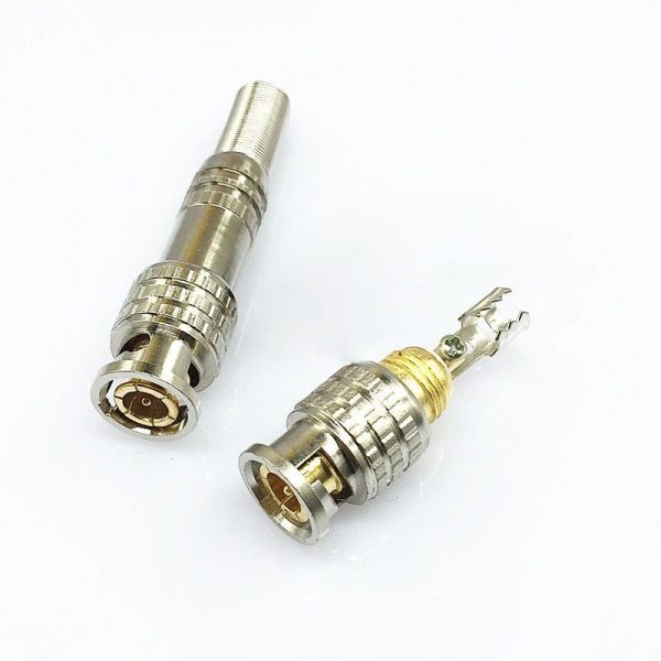 Conector mufa  BNC cu surub pentru cablu coaxial [1]