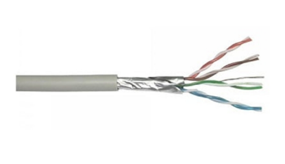 Cablu FTP CAT5 aluminiu cuprat 4x2x0.5mm, rola 305 m, culoare gri [1]