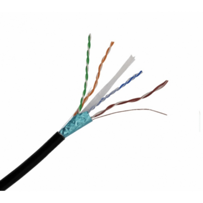Cablu FTP cupru solid CAT 5E rola 305m 0.5mm [1]