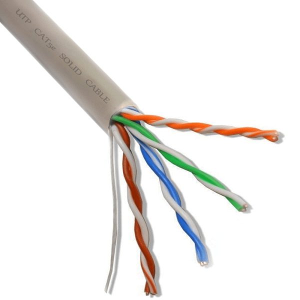 Cablu UTP CAT5E CUPRAT 0.5mm 24AWG rola 100 metri ROVISION [1]