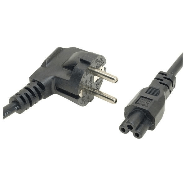 Cablu alimentare retea pentru laptop,surse alimentare, conector 3 pini (trifoi), maxim 150W [1]