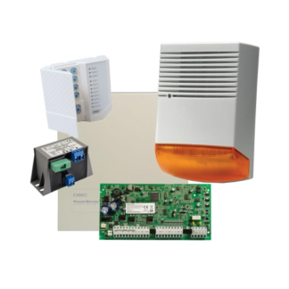 Kit sistem alarma - Kit alarma la efractie DSC cu sirena exterioara KIT1616BS