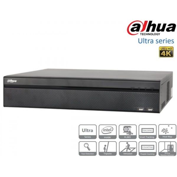 NVR Dahua, 12 MP, NVR608-32-4KS2, 32 canale, 4K
