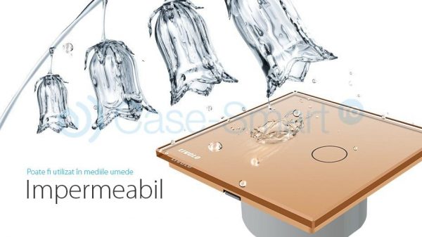 Intrerupator cu touch simplu+simplu+dublu LIVOLO din sticla [1]