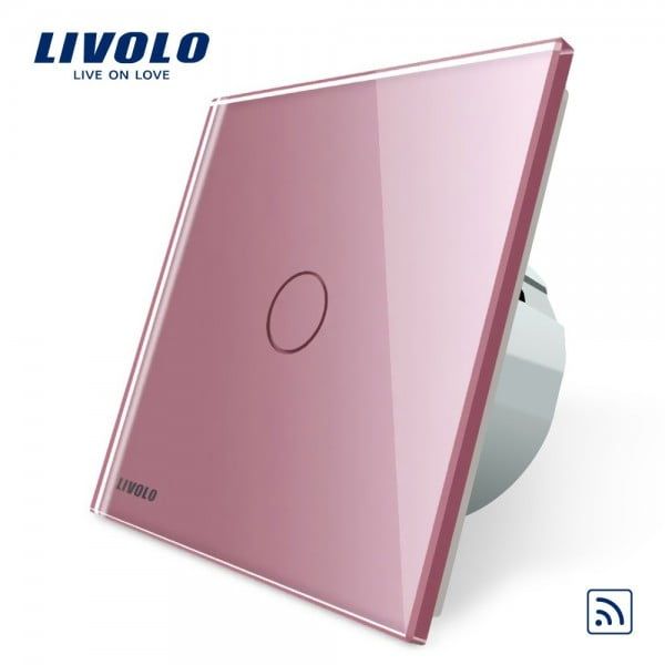 Intrerupator simplu wireless cu touch Livolo din sticla [1]