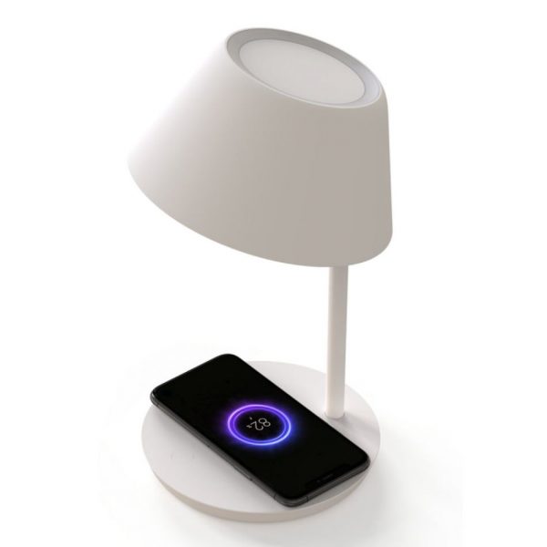 Lampa LED Yeelight Staria Bedside Lamp Pro, YLCT03YL, Pentru incarcare wireless, 18W, Comanda vocala [1]