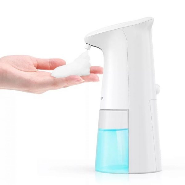 Dispenser de sapun BlitzWolf BW-FD1, Alb, 240 mL, Impermeabil IPX4, Tensiune 4.5V [1]