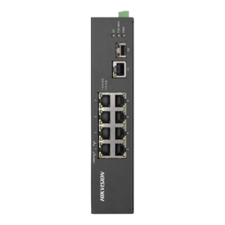 Retelistica - Switch 8 porturi PoE'2 porturi uplink SFP/RJ45 - HIKVISION DS-3T0310HP-E-HS