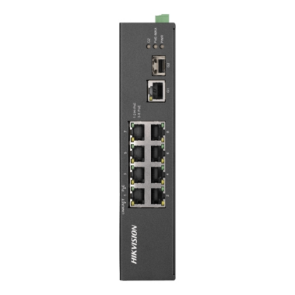 Switch 8 porturi PoE'2 porturi uplink SFP/RJ45 - HIKVISION DS-3T0310HP-E-HS [1]