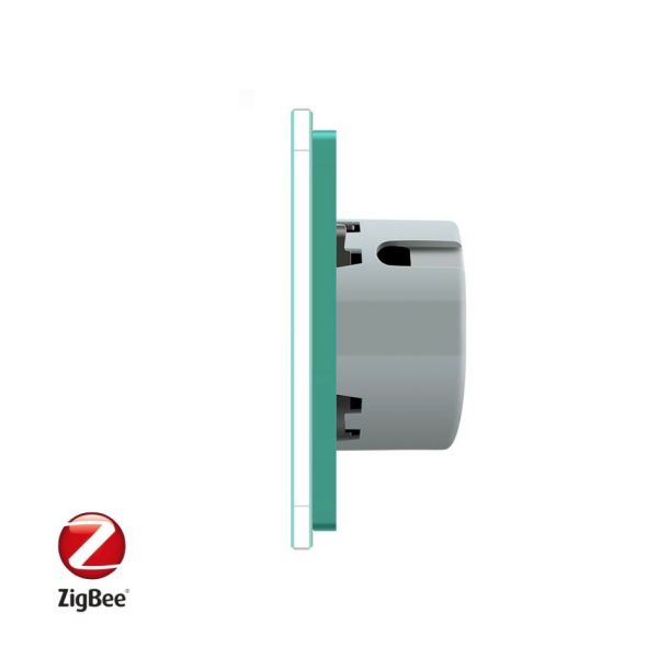 Intrerupator dublu + dublu cu touch Livolo din sticla, Protocol ZigBee, Control de pe telefon [1]