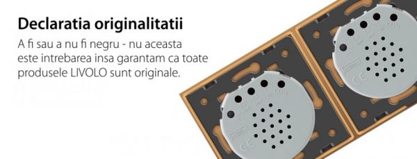 Intrerupator cu touch simplu+dublu+dublu LIVOLO din sticla, Protocol ZigBee, Control de pe telefon [1]