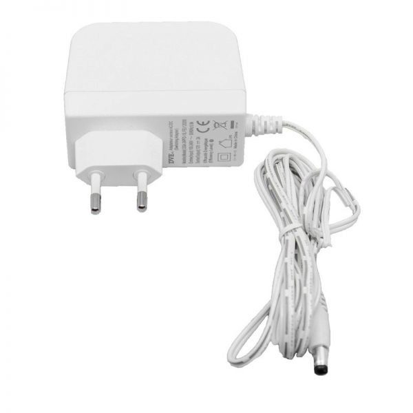 Sursa alimentare 12V 2 A DVE  cu stecher carcasa plastic  mufa 5.5*2.1 mm [1]