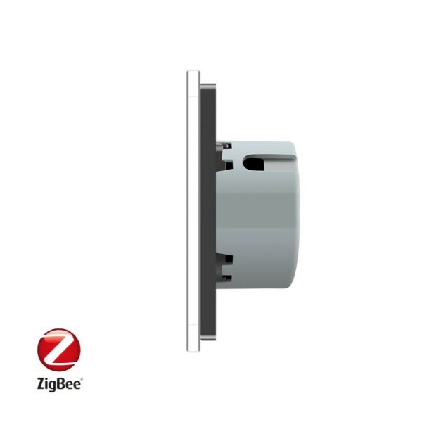 Intrerupator dublu + dublu cu touch Livolo din sticla, Protocol ZigBee, Control de pe telefon [1]